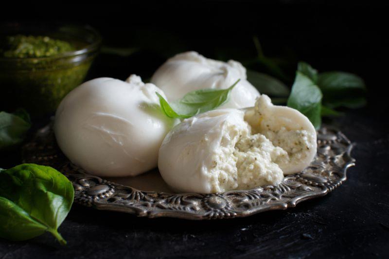 Frozen burrata 8x120g