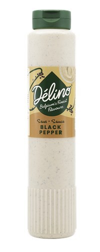 Delino black pepper saus tube 1L