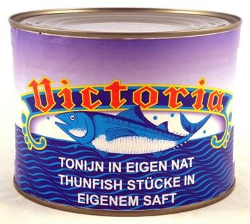 Tonijn naturel chunks 1350g blik