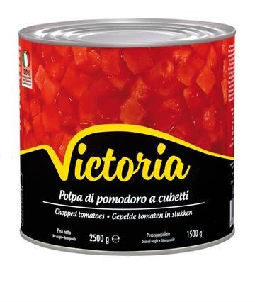 Victoria tomatenblokjes 2,5kg