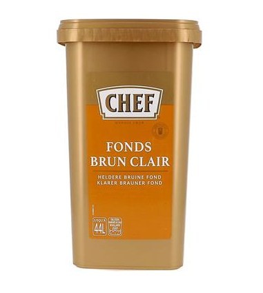 Chef heldere bruine fond 880g