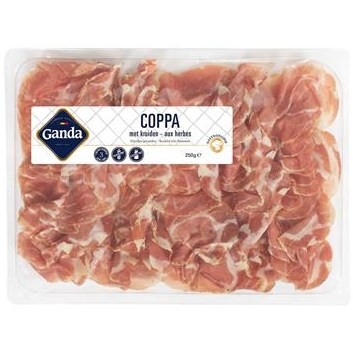 Ganda Coppa met kruiden ultrafijn 250g