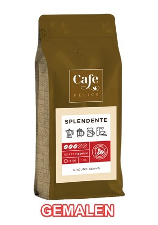 Café Félice splendente gemalen 1kg