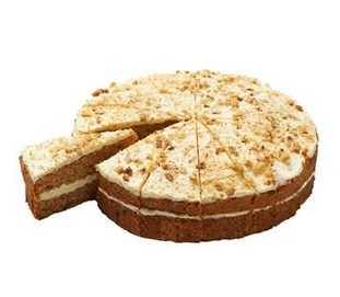 16509 - Mekabe 62711135 wortel & walnoot cake 14p 1820g Mekabe 62711135 wortel & walnoot cake 14p 1820g