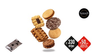 Senses winterbox koffiekoekjes 330+50st gratis