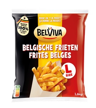Belviva belgische friet  6x1,6kg