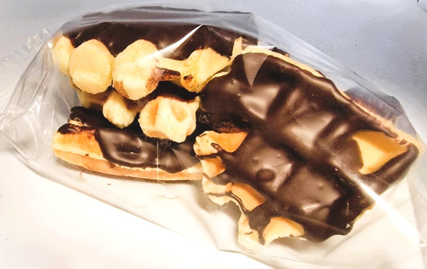 Glutenvrij Vanille Wafels chocolade 200g