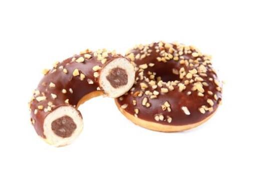 Donut chocolade hazelnoot 19146