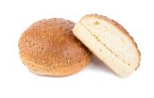 Hamburgerbroodje met lijnzaad 45x72g