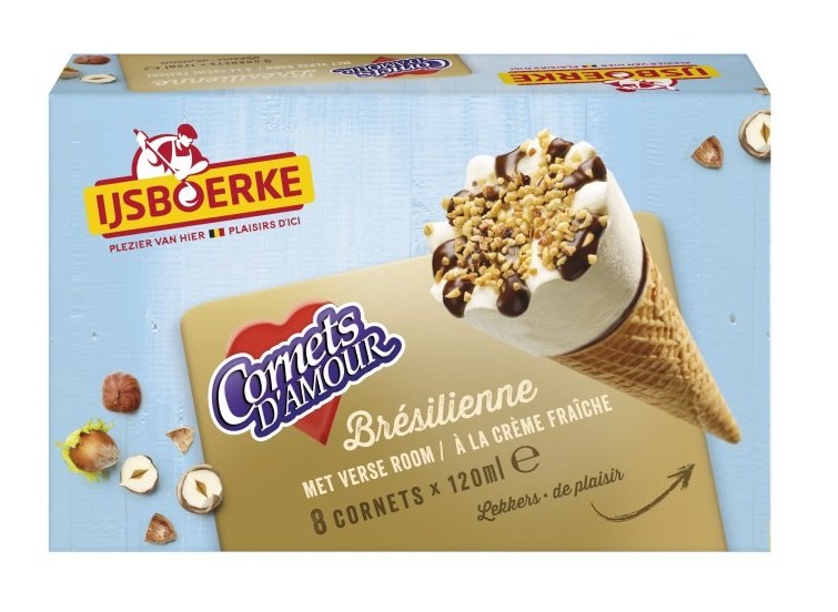 Cornets d'Amour Brésilienne 8x120ml