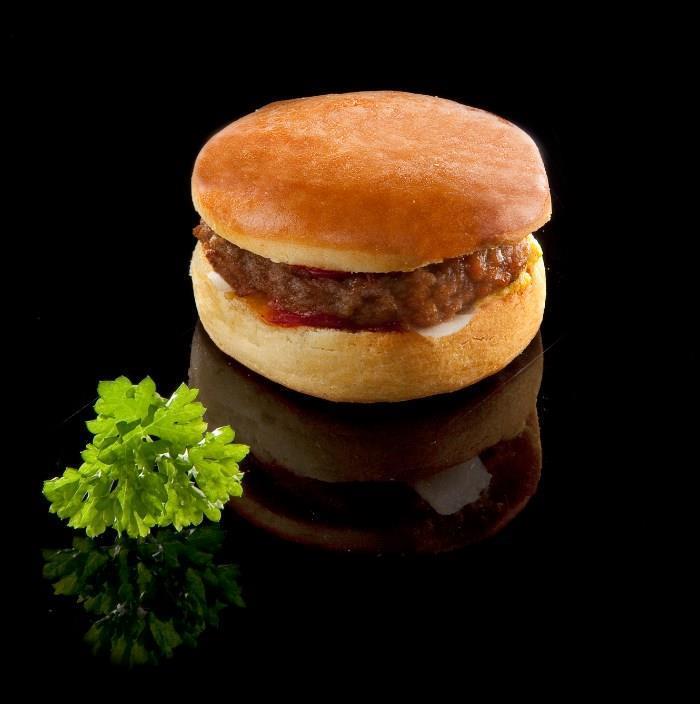 Mini hamburger beef XL 48st