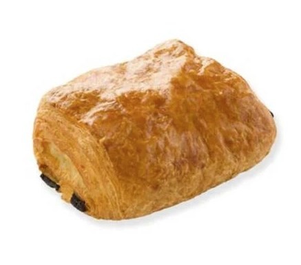 24441 - Delice fully baked Belgisch chocoladebroodje puur 60x65g Delice fully baked Belgisch chocoladebroodje puur 60x65g