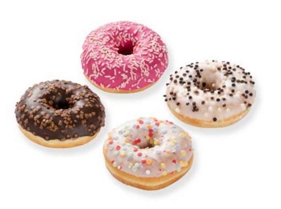 25490 - Mix Donuts 9cm 2549 4x12 stuks Mix Donuts 9cm 2549 4x12 stuks