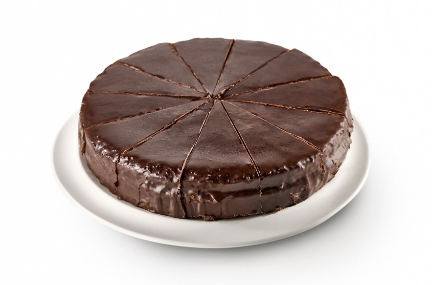 25985 - Sachtertaart 960g 12 p Sachtertaart 960g 12 p