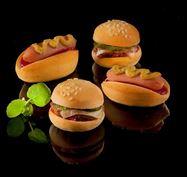 Duo mini hamburger/mini hotdog retail Leons