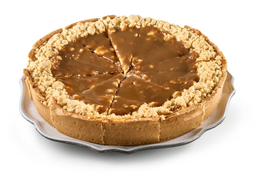 29532 - Appel-karameltaart 1800g presliced 12st Appel-karameltaart 1800g presliced 12st