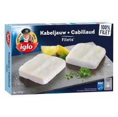 Iglo Kabeljauw 400g | 4 filets 6x400g