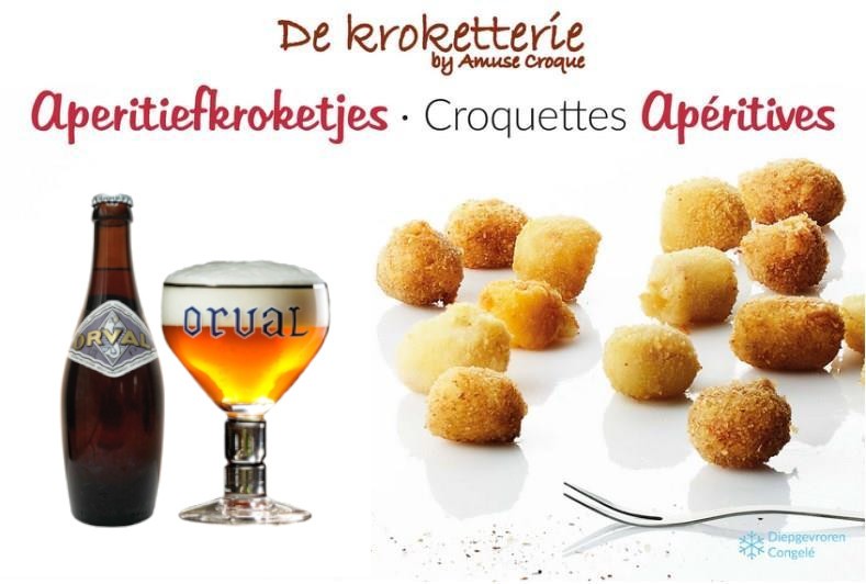 Apero bier Orval Varkenswangetjes  40x16g