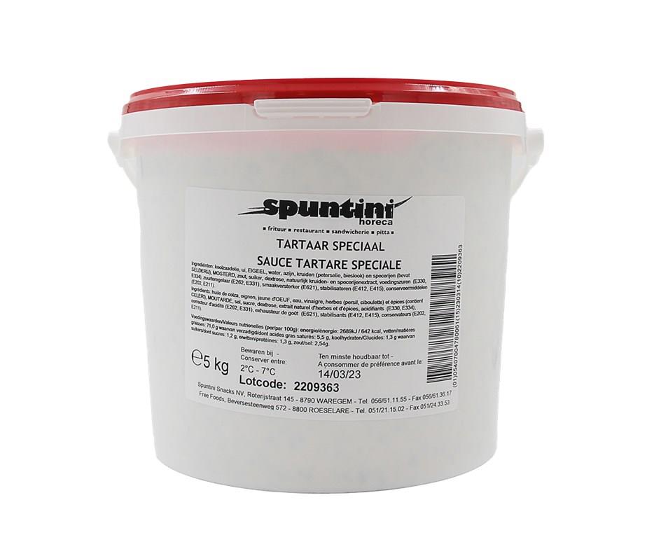 Spuntini Tartaar Speciaal 5kg rood deksel