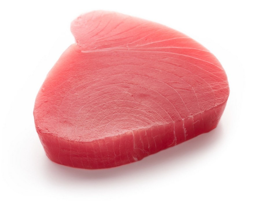 Rode tonijnporties 175-200g netto 1kg