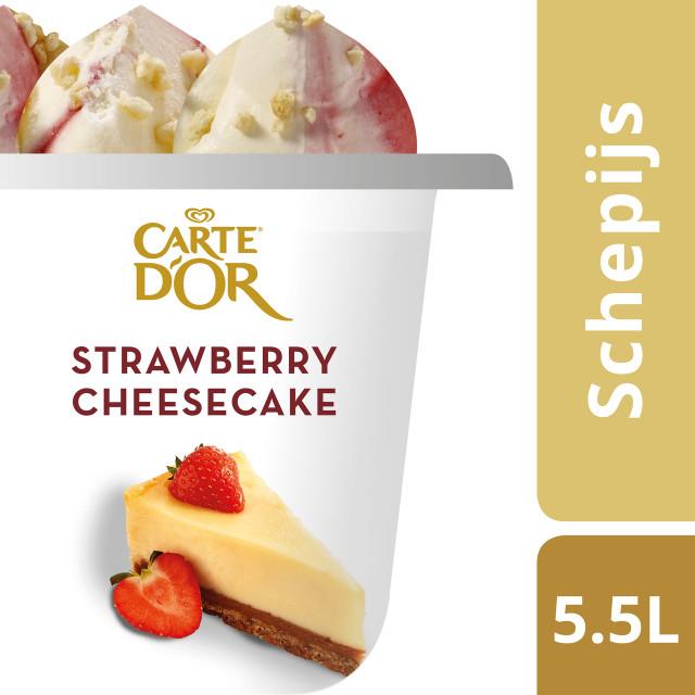 Carte d'Or Strawberry Cheesecake 5.5 liter