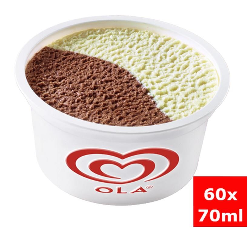 Ola Mini cup choco-vanille 70ml