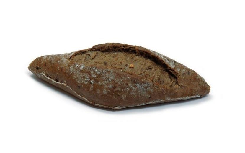 Bruin meergranen ruitbroodje B407