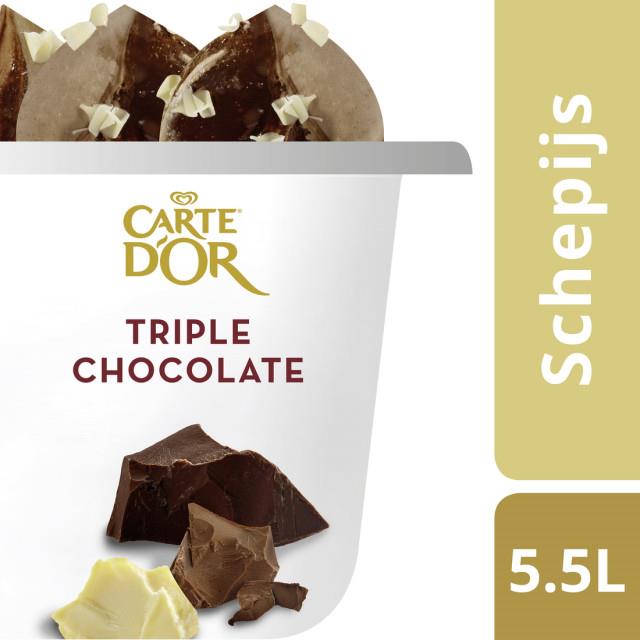 Carte d'Or Triple Chocolade 5,5 liter