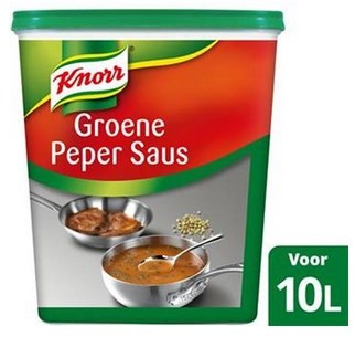 Knorr groene pepersaus 1,2kg