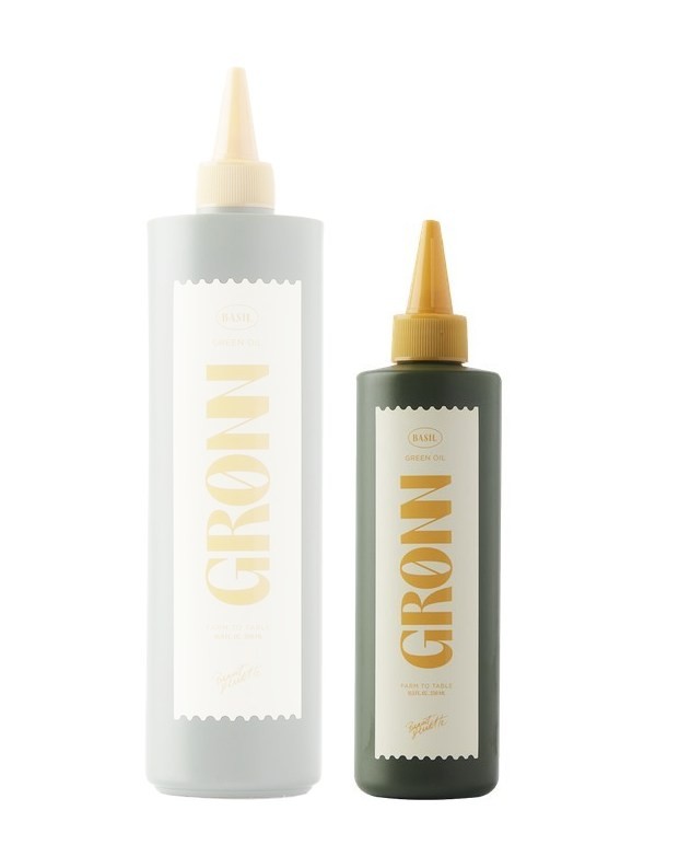 Gronn Basilicum Olie 250ml